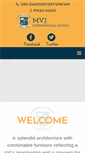 Mobile Screenshot of mvjinternationalschool.com
